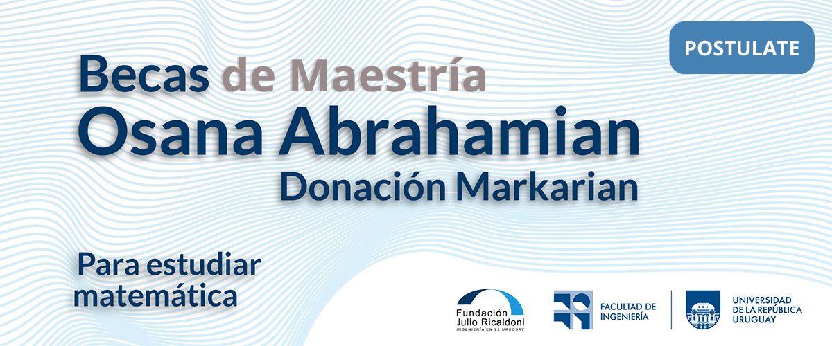 Becas Maestría en Matemática