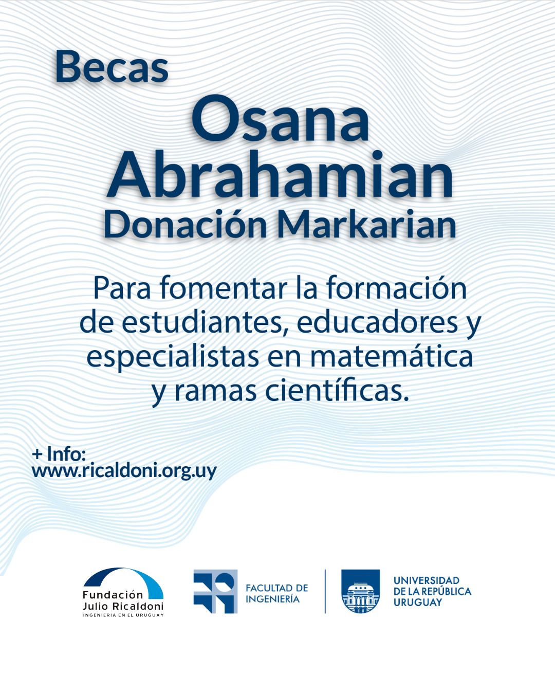 Becas Markarian 2025