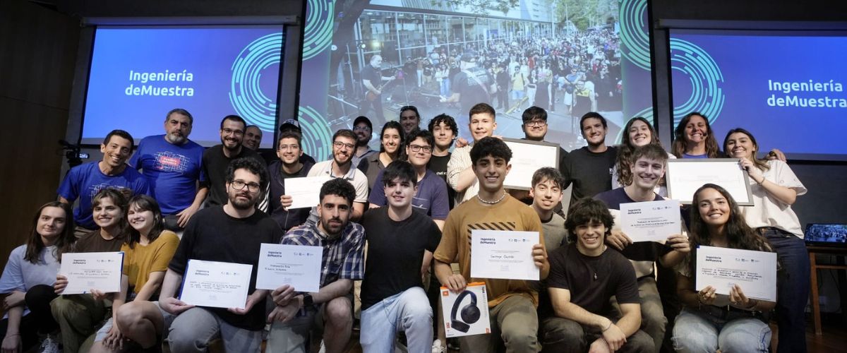 Conocé a los premiados en Ingeniería deMuestra 2025