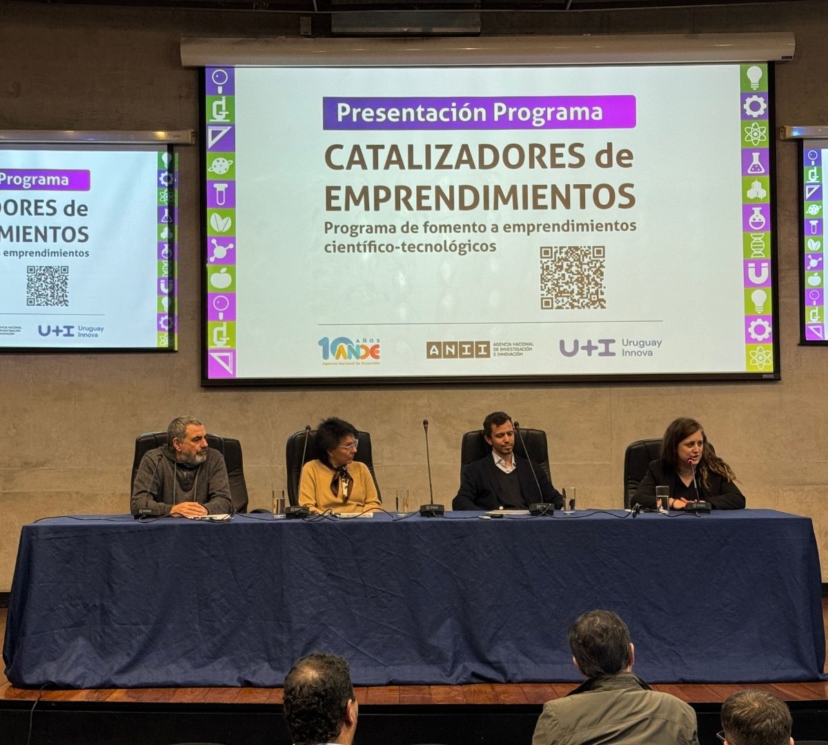 Panel catalizadores de emprendimientos 
