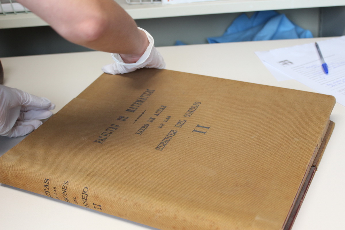 libro 2 de Actas del Consejo Facultad de Matematicas